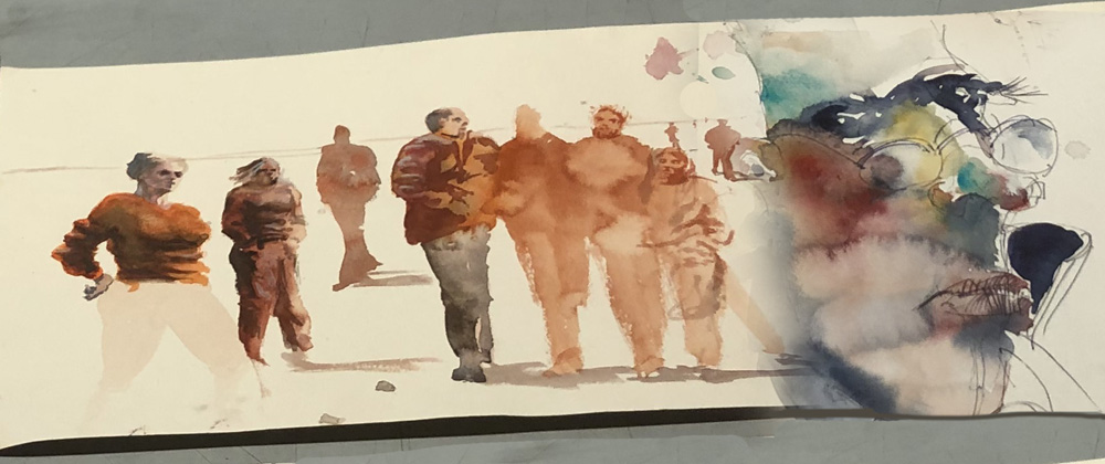 Bild menschen zeichnen